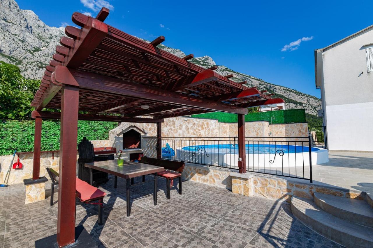 Navis Sea View Apartment With Pool Makarska Exterior photo