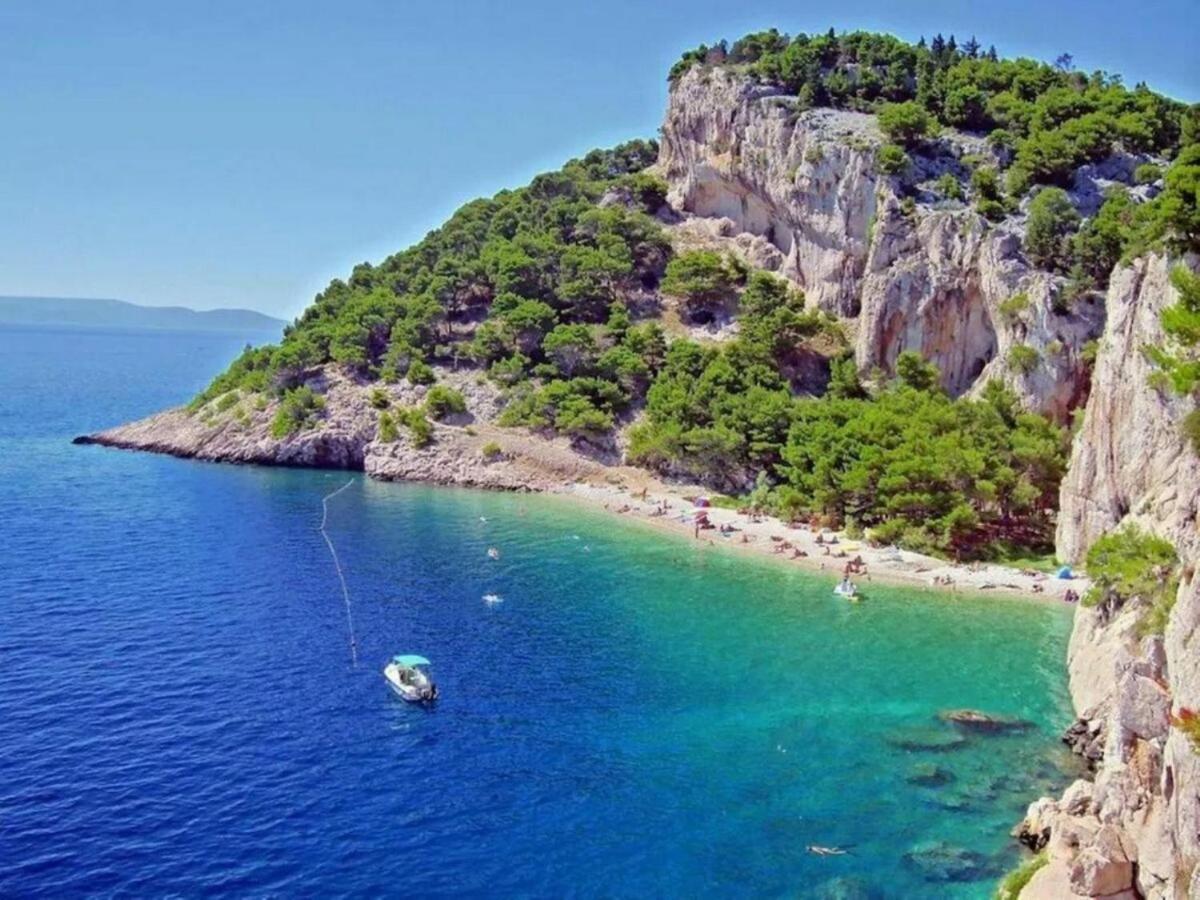 Navis Sea View Apartment With Pool Makarska Exterior photo